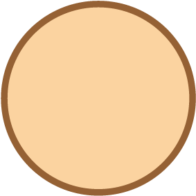 イラレで作った丸の完成図