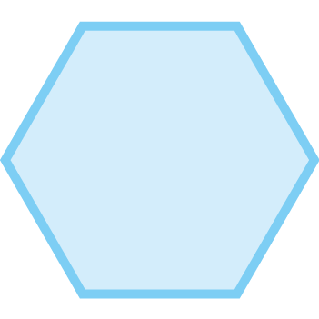 多角形ツールでの完成図